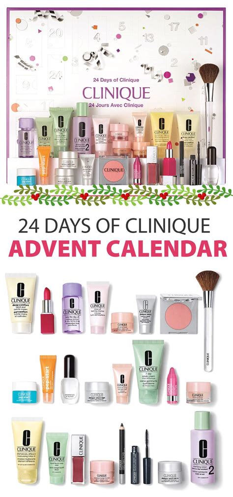 clinique christmas advent calendar.